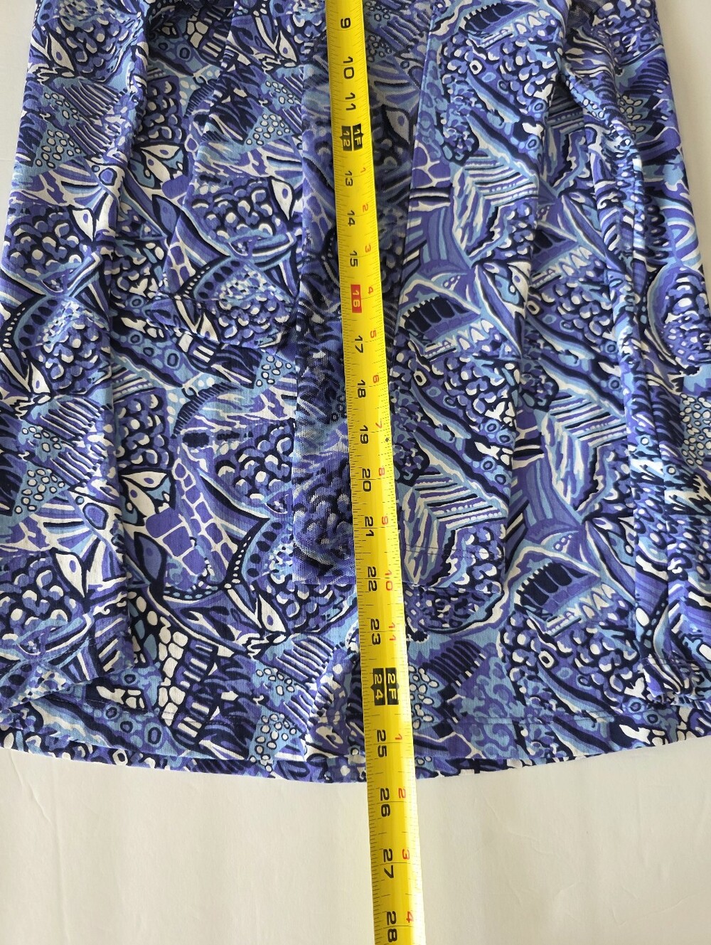Ibkul XL Top Blue Purple Long Sleeve Activeware Golf Shirt - Picture 7 of 8